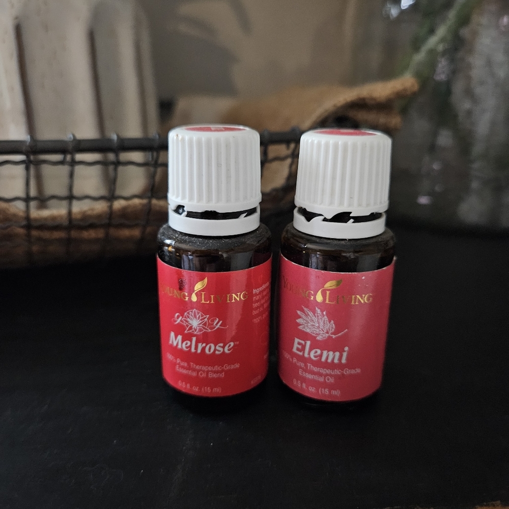 2 bottles of Young Living Oils Melrose Elemi